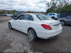 2017 Mercedes-benz C 300 4matic White vin: 55SWF4KB3HU184926