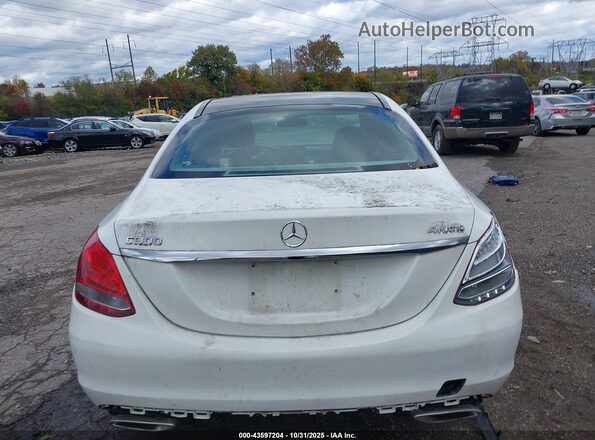55SWF4KB3HU184926 2017 MERCEDES-BENZ C-CLASS White 