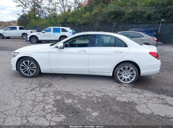 55SWF4KB3HU184926 2017 MERCEDES-BENZ C-CLASS White Панорамний вид салону 360°