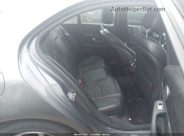 55SWF4KB6HU191966 2017 MERCEDES-BENZ C-CLASS Gray Вид наклейки з VIN-кодом