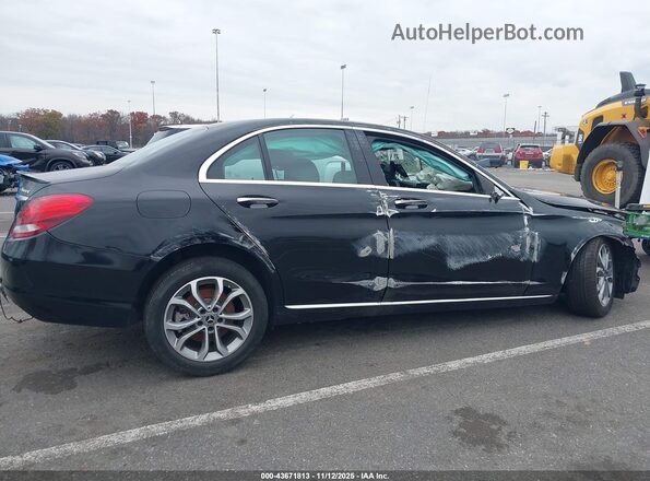 55SWF4KB8JU257360 2018 MERCEDES-BENZ C-CLASS Черный Вид щитка приборов