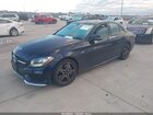 2017 Mercedes-benz Amg C 43 4matic Blue vin: 55SWF6EB0HU226296