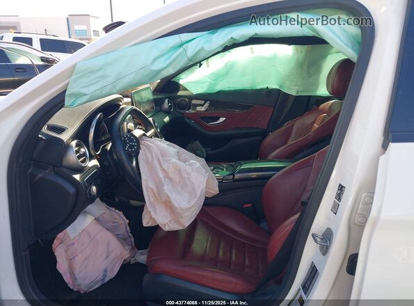 55SWF6EB3JU253305 2018 MERCEDES-BENZ AMG C 43 White Front interior view