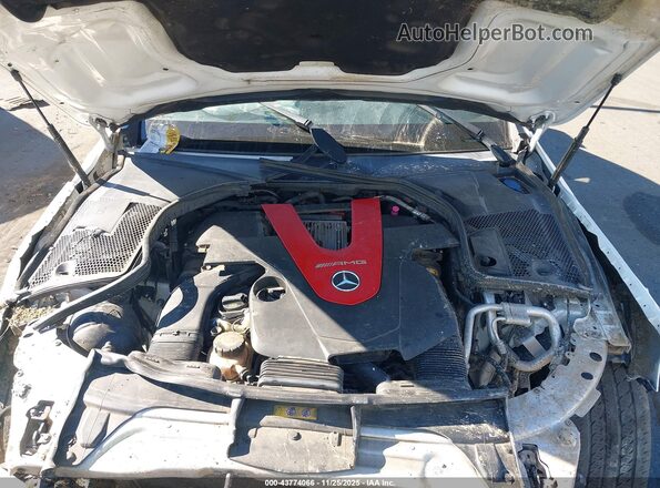 55SWF6EB3JU253305 2018 MERCEDES-BENZ AMG C 43 White Rear view