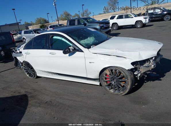 55SWF6EB3JU253305 2018 MERCEDES-BENZ AMG C 43 White 360 interior view