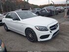 2017 Mercedes-benz Amg C 43 4matic White vin: 55SWF6EB5HU212555