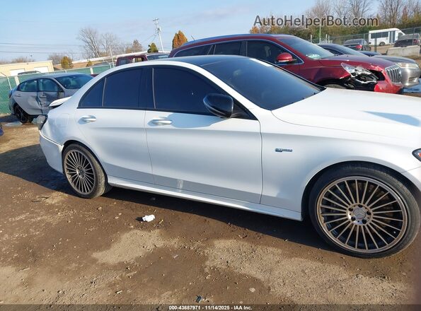 55SWF6EB6HU181431 2017 MERCEDES-BENZ AMG C 43 Белый Вид задней части салона