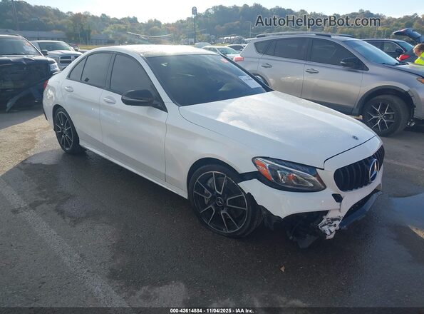55SWF6EB7JU274562 2018 MERCEDES-BENZ AMG C 43 White Front right