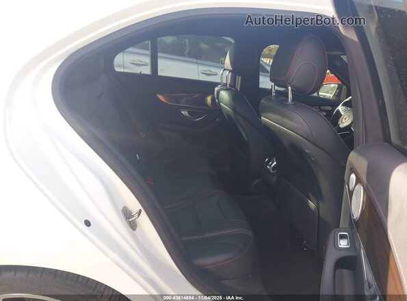 55SWF6EB7JU274562 2018 MERCEDES-BENZ AMG C 43 White VIN sticker view