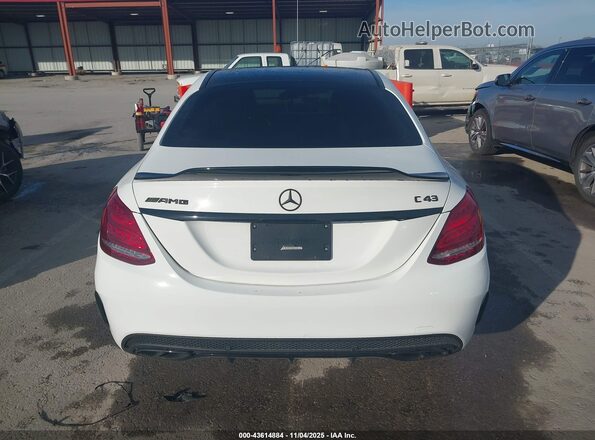 55SWF6EB7JU274562 2018 MERCEDES-BENZ AMG C 43 White 
