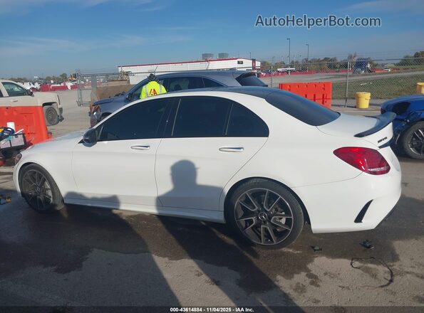 55SWF6EB7JU274562 2018 MERCEDES-BENZ AMG C 43 White 360 interior view
