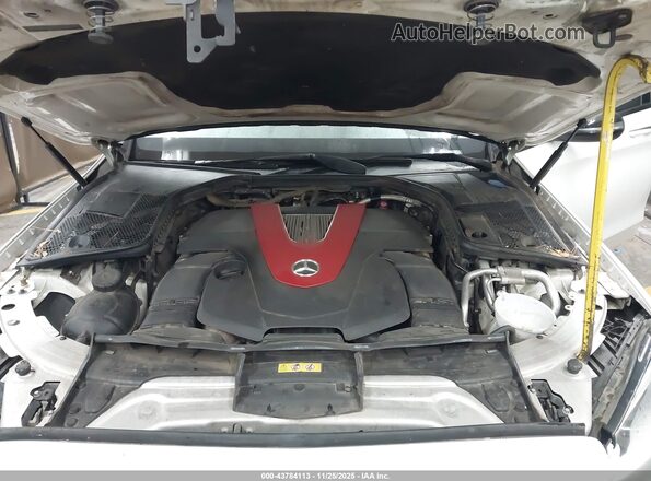55SWF6EB8HU187196 2017 MERCEDES-BENZ AMG C 43 White Rear view