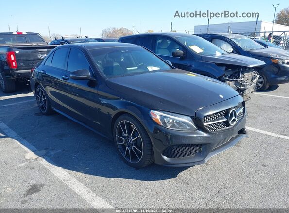 55SWF6EB8HU207480 2017 MERCEDES-BENZ AMG C 43 Black Delantero derecho