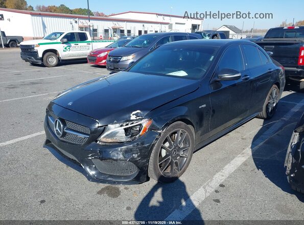 55SWF6EB8HU207480 2017 MERCEDES-BENZ AMG C 43 Black Vista tres cuartos delantera izquierda