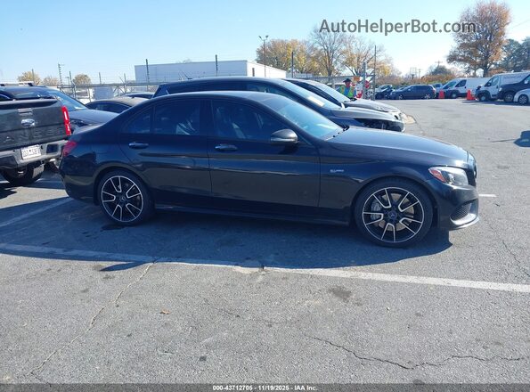 55SWF6EB8HU207480 2017 MERCEDES-BENZ AMG C 43 Black Vista interior trasera
