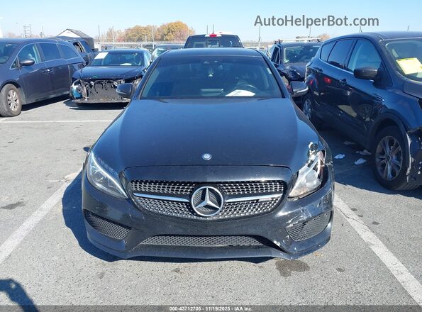 55SWF6EB8HU207480 2017 MERCEDES-BENZ AMG C 43 Black Vista del cuadro de instrumentos