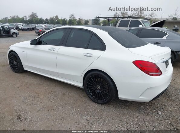 55SWF6EB9JU268715 2018 MERCEDES-BENZ AMG C 43 White Задня ліва чверть