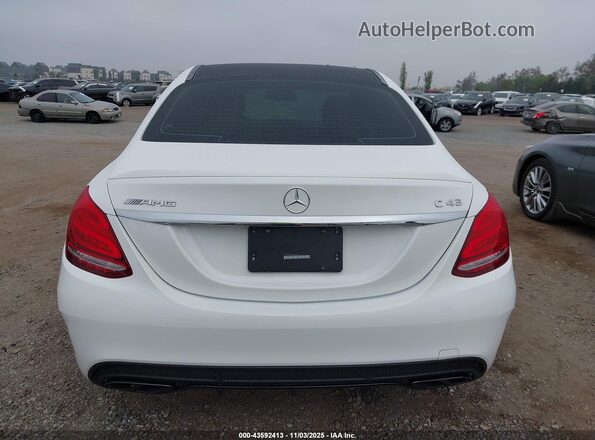 55SWF6EB9JU268715 2018 MERCEDES-BENZ AMG C 43 White 