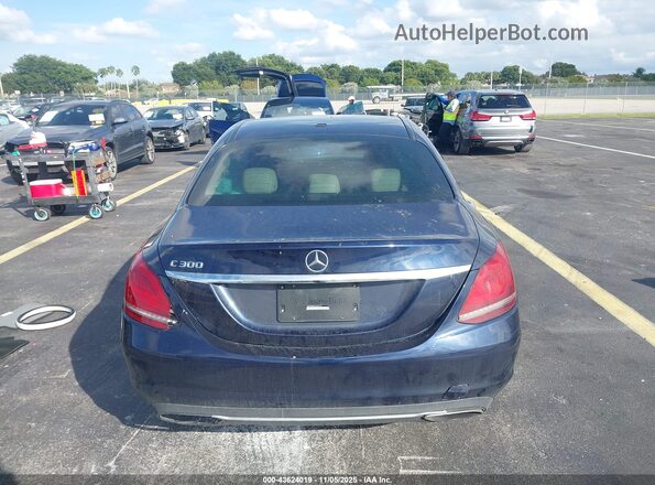 55SWF8DB1KU302712 2019 MERCEDES-BENZ C-CLASS Navy 