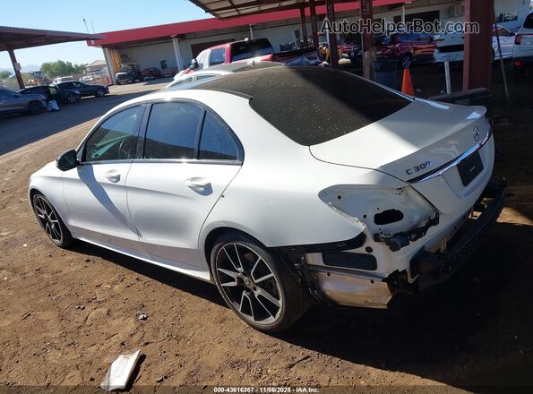 55SWF8DB2KU287363 2019 MERCEDES-BENZ C White 