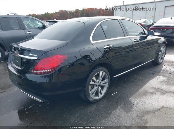55SWF8EB2LU326436 2020 MERCEDES-BENZ C-CLASS Black Trasero derecho