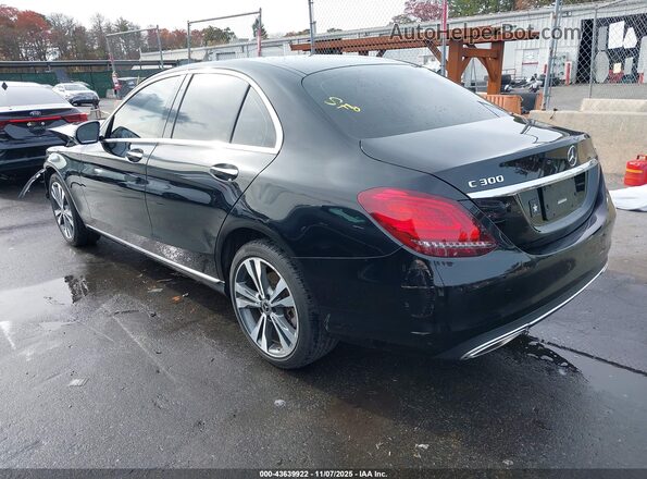 55SWF8EB2LU326436 2020 MERCEDES-BENZ C-CLASS Black Trasero izquierdo