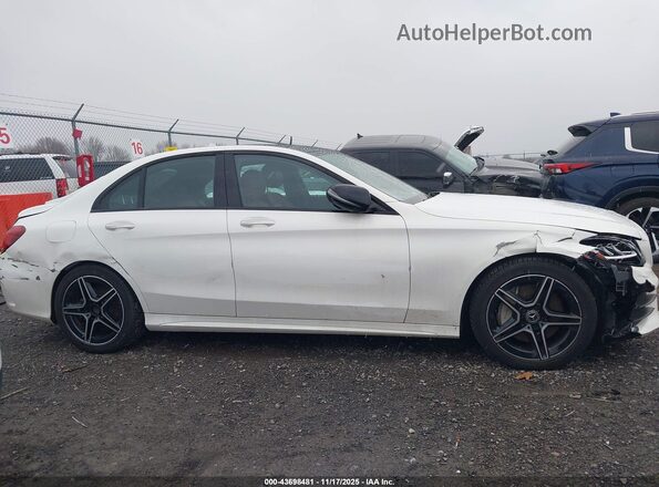 55SWF8EB4KU304713 2019 MERCEDES-BENZ C-CLASS White Vista frontal