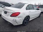 2019 Mercedes-benz C 300 4matic White vin: 55SWF8EB4KU304713
