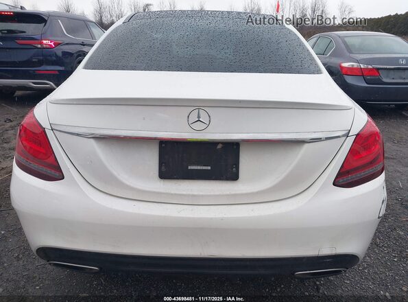 55SWF8EB4KU304713 2019 MERCEDES-BENZ C-CLASS White 