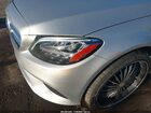 2019 Mercedes-benz C 300 4matic Silver vin: 55SWF8EB9KU300317