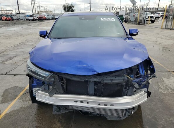 5J8TC2H61PL002617 2023 ACURA RDX Blue Widok z tyłu