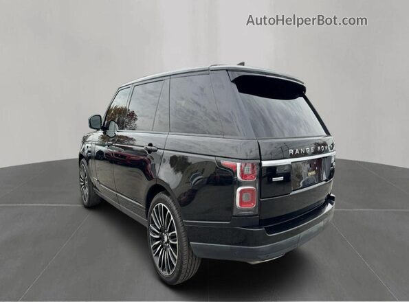 SALGS5RE6JA397139 2018 LAND ROVER RANGE Черный Передняя правая четверть