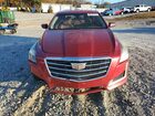 2016 Cadillac Cts Красный vin: 1G6AP5SX4G0196156