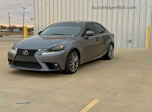 JTHBA1D25G5019923 2016 LEXUS IS Серый Задняя правая четверть