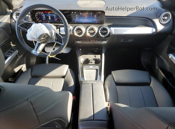 W1N4M4HB1SW389128 2025 MERCEDES-BENZ GLB-CLASS Black Widok zestawu wskaźników