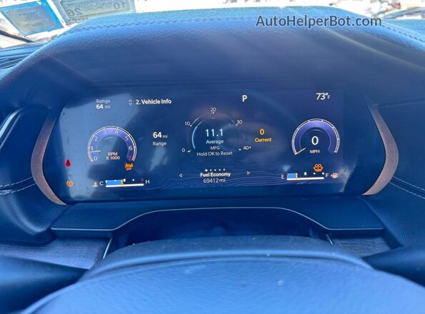 1C4RJHBG4P8708521 2023 JEEP GRAND CHER Gray Widok zestawu wskaźników