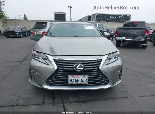 58ABK1GG4HU071058 2017 LEXUS ES 350 Champagne Вид задней части салона