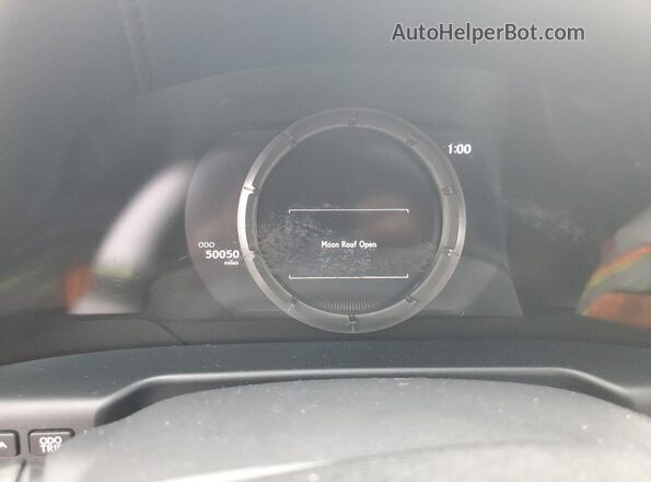58ABZ1B17KU048749 2019 LEXUS ES Серый Вид щитка приборов