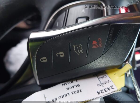 58ADA1C16MU003075 2021 LEXUS ES 300H Black Widok deski rozdzielczej