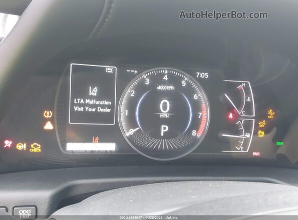 58ADZ1B18LU079373 2020 LEXUS ES 350 Бежевый Вид задних сидений