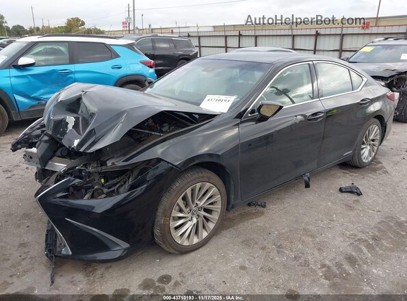 58AF21B16LU009822 2020 LEXUS ES 300H Черный Передняя левая четверть