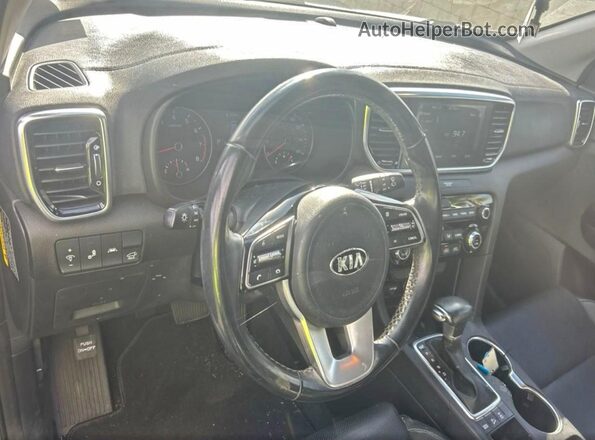KNDPNCAC3M7910815 2021 KIA SPORTAGE Серый Вид задних сидений