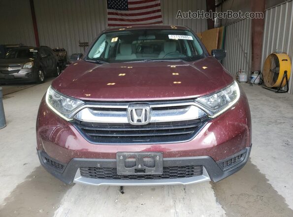 2HKRW6H31KH220745 2019 HONDA CRV Бордовый Вид сзади