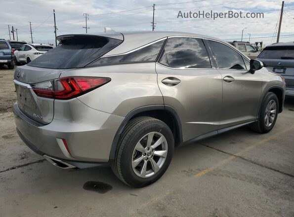 2T2ZZMCAXJC101249 2018 LEXUS RX 350 Серый Передняя правая четверть