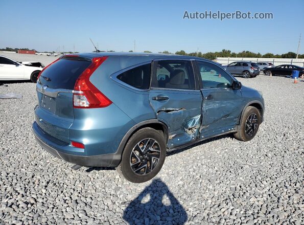 2HKRM3H46GH556170 2016 HONDA CRV Синий Передняя правая четверть