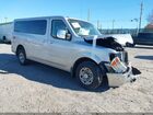 2019 Nissan Nv Passenger Nv3500 Hd Sl V8 Silver vin: 5BZAF0AA8KN852290