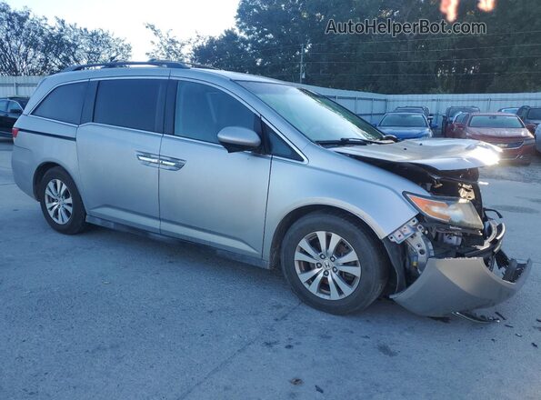 5FNRL5H32HB007670 2017 HONDA ODYSSEY Серый Передняя правая четверть