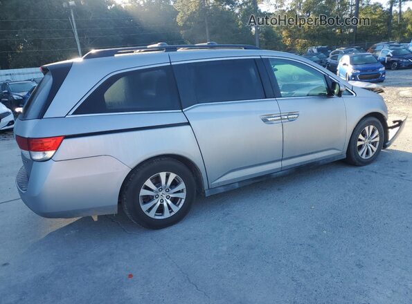 5FNRL5H32HB007670 2017 HONDA ODYSSEY Серый Задняя правая четверть