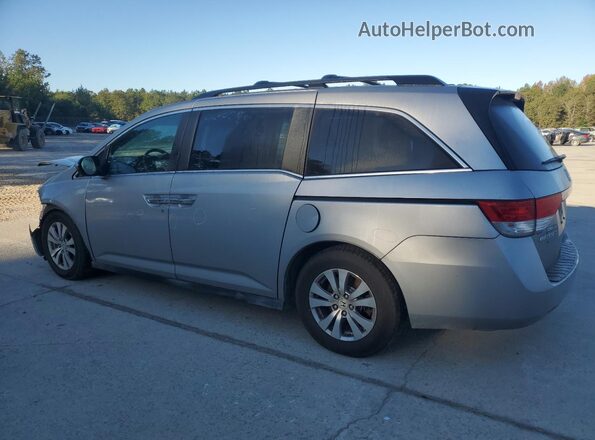 5FNRL5H32HB007670 2017 HONDA ODYSSEY Серый Задняя левая четверть