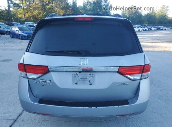 5FNRL5H32HB007670 2017 HONDA ODYSSEY Серый Вид сзади